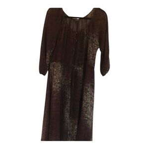 Club Monaco printed midi dress